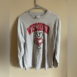 university of wisconsin long sleeve tshirt